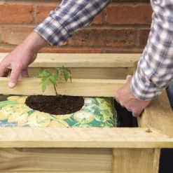 Forest Garden Grow Bag Tray 550mm 27 Forest Garden Grow Bag Tray 550mm -Hozelock Shop forest garden grow bag tray 550mm5013053182420 07i bq