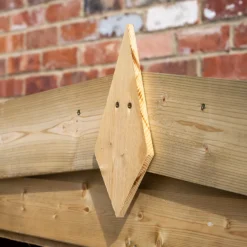 Forest Garden Overlap Timber 6x5 Ft Apex Log Store -Hozelock Shop forest garden overlap timber 6x5 ft apex log store5013053189962 08i