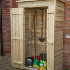Forest Garden Overlap Wooden 3x2 Pent Garden Storage -Hozelock Shop forest garden overlap wooden 3x2 pent garden storage5013053162798 01i bq