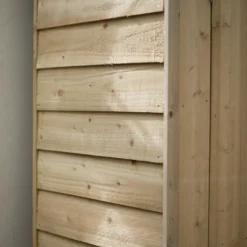 Forest Garden Overlap Wooden 3x2 Pent Garden Storage -Hozelock Shop forest garden overlap wooden 3x2 pent garden storage5013053162798 03i bq