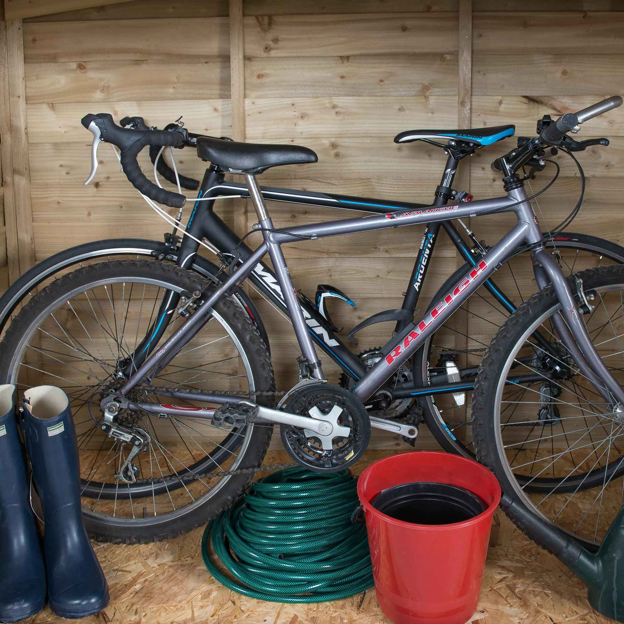 Forest Garden Overlap Wooden 6x3 Apex Garden Storage 9 Forest Garden Overlap Wooden 6x3 Apex Garden Storage - Image 9