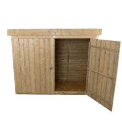Forest Garden Overlap Wooden 6x3 Pent Garden Storage -Hozelock Shop forest garden overlap wooden 6x3 pent garden storage5013053162835 03c bq