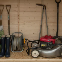 Forest Garden Shiplap Wooden 6x3 Pent Garden Storage -Hozelock Shop forest garden shiplap wooden 6x3 pent garden storage5013053162842 03i bq