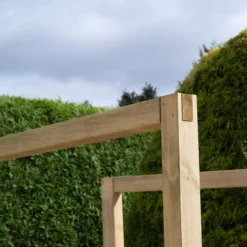 Forest Garden Sleeper European Softwood Arch (H) 240cm X (W) 160cm Set Of 3 -Hozelock Shop forest garden sleeper european softwood arch h 240cm x w 160cm set of 35013053190081 03i