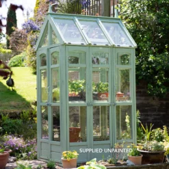 Forest Garden Victorian Walk Around 4x3 Greenhouse With Auto Vent -Hozelock Shop forest garden victorian walk around 4x3 greenhouse with auto vent5013053176368 03i