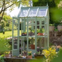 Forest Garden Victorian Walk Around 4x3 Greenhouse With Auto Vent -Hozelock Shop forest garden victorian walk around 4x3 greenhouse with auto vent5013053176368 04i