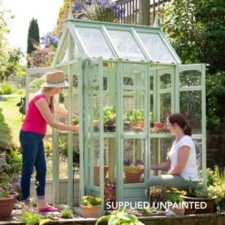 Forest Garden Victorian Walk Around 4x3 Greenhouse With Auto Vent -Hozelock Shop forest garden victorian walk around 4x3 greenhouse with auto vent5013053176368 07i