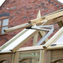 Forest Garden Victorian Walk Around 4x3 Greenhouse With Auto Vent -Hozelock Shop forest garden victorian walk around 4x3 greenhouse with auto vent5013053176368 16i