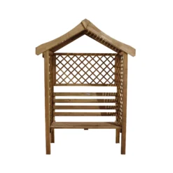 Forest Parisienne Arbour, (H)2120mm (W)1540mm (D)660mm - Assembly Required 7 Forest Parisienne Arbour, (H)2120mm (W)1540mm (D)660mm - Assembly Required -Hozelock Shop forest parisienne arbour h 2120mm w 1540mm d 660mm assembly required5013053135952 02c bq