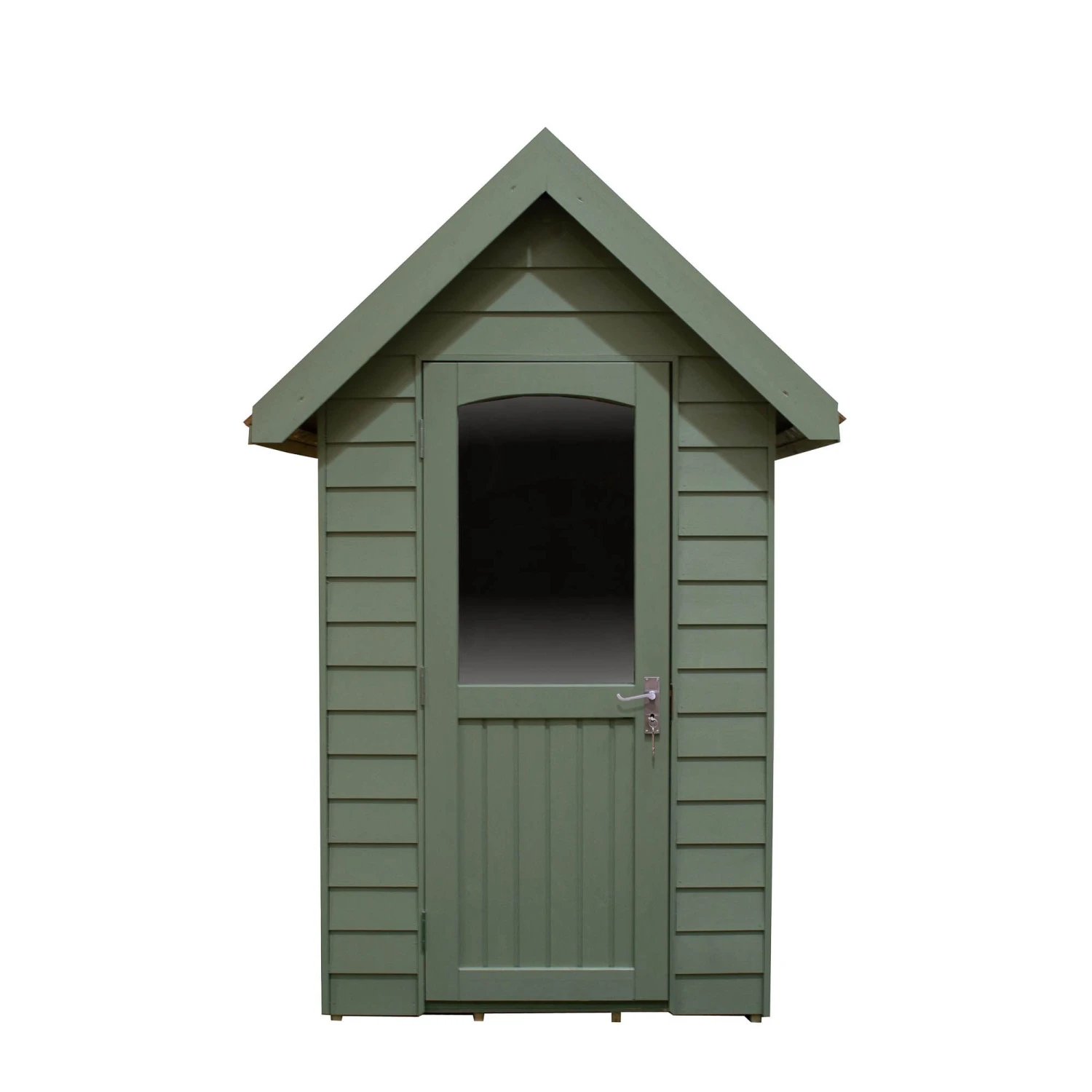 Forest Retreat 6X4 Apex Pressure Treated Overlap Green Shed With Floor - Assembly Service Included 3 Forest Retreat 6X4 Apex Pressure Treated Overlap Green Shed With Floor - Assembly Service Included - Image 3