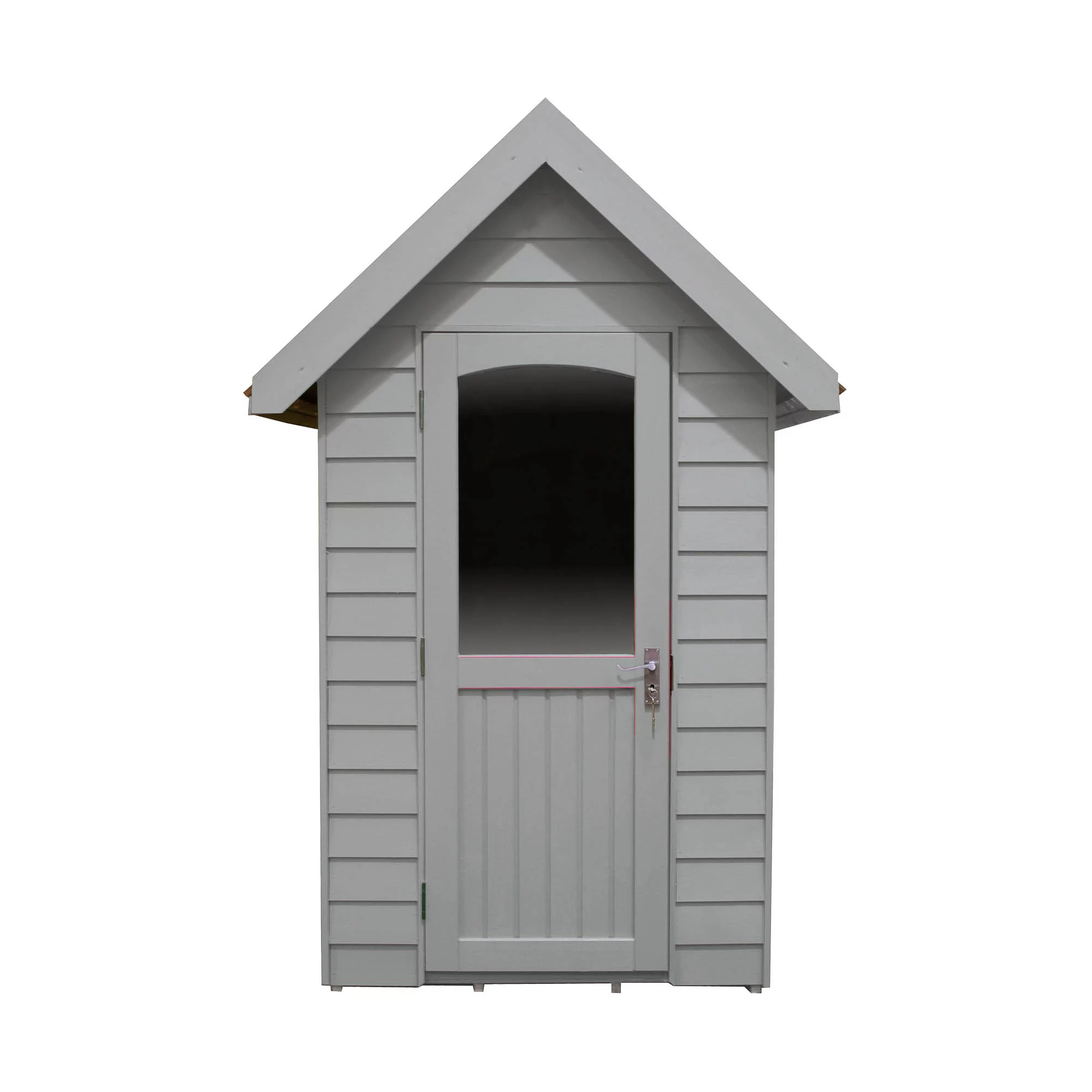 Forest Retreat 6X4 Apex Pressure Treated Overlap Grey Shed With Floor - Assembly Service Included 3 Forest Retreat 6X4 Apex Pressure Treated Overlap Grey Shed With Floor - Assembly Service Included - Image 3