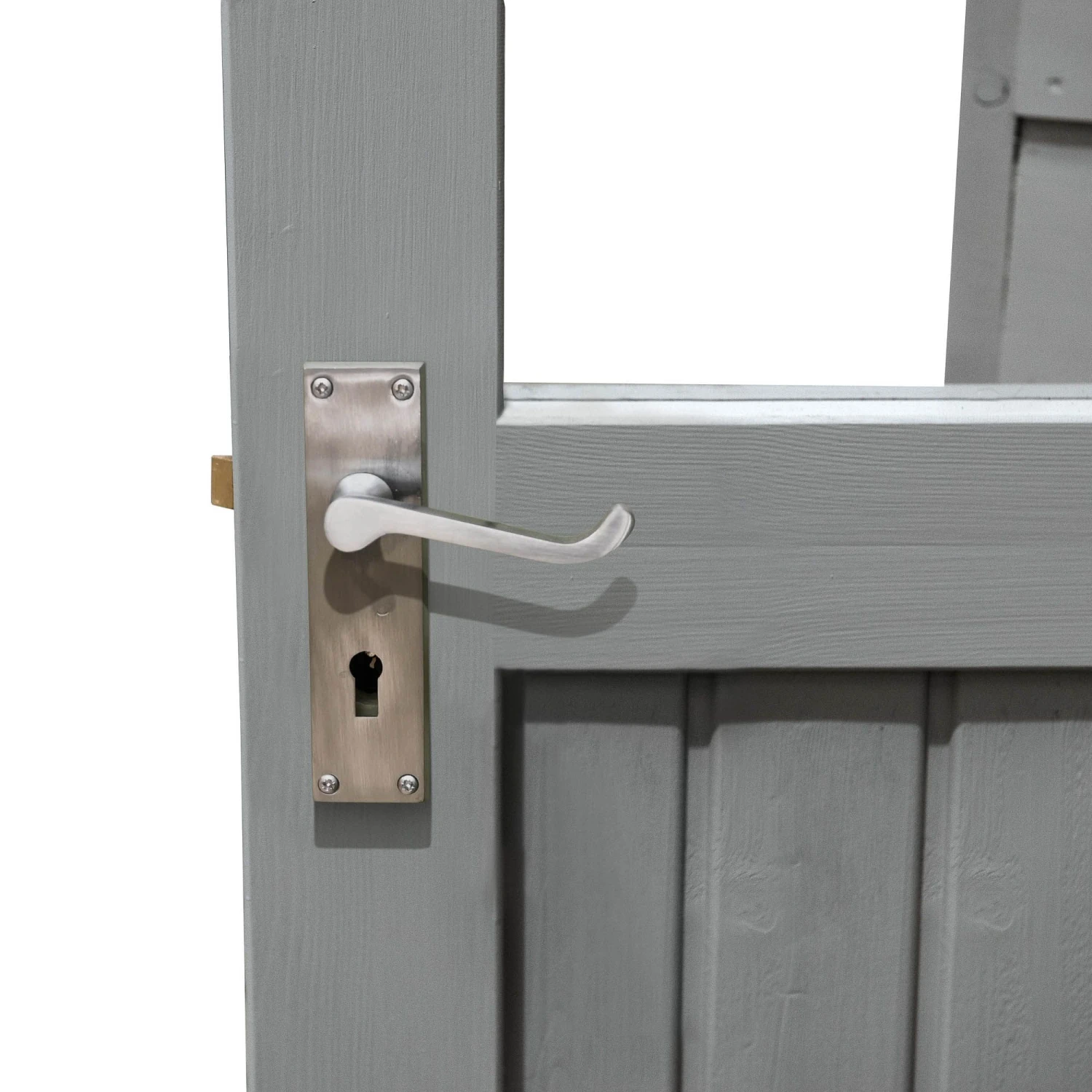 Forest Retreat 6X4 Apex Pressure Treated Overlap Grey Shed With Floor - Assembly Service Included 6 Forest Retreat 6X4 Apex Pressure Treated Overlap Grey Shed With Floor - Assembly Service Included - Image 6