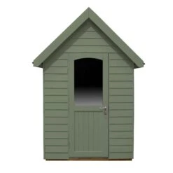 Forest Retreat 8x5 Apex Pressure Treated Overlap Green Shed With Floor - Assembly Service Included -Hozelock Shop forest retreat 8x5 apex pressure treated overlap green shed with floor assembly service included5013053176344 04c bq
