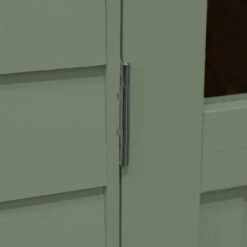 Forest Retreat 8x5 Apex Pressure Treated Overlap Green Shed With Floor - Assembly Service Included -Hozelock Shop forest retreat 8x5 apex pressure treated overlap green shed with floor assembly service included5013053176344 38c bq