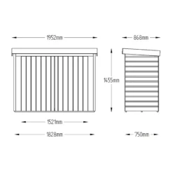 Forest Shiplap 6.3x2.8 Apex Garden Storage 2000L -Hozelock Shop forest shiplap 6 3x2 8 apex garden storage 2000l5013053163238 01t bq