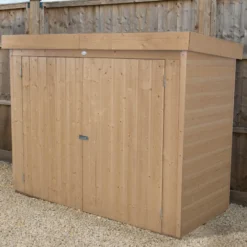 Forest Shiplap 6.3x2.8 Apex Garden Storage 2000L -Hozelock Shop forest shiplap 6 3x2 8 apex garden storage 2000l5013053163238 02i bq