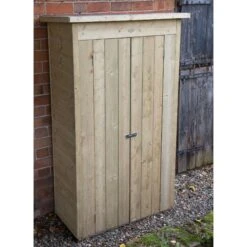 Forest Tall Shiplap 3.6x1.6 Pent Garden Storage 750L -Hozelock Shop forest tall shiplap 3 6x1 6 pent garden storage 750l5013053163177 02i bq