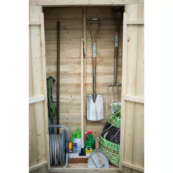 Forest Tall Tongue & Groove 3.5x2 Pent Garden Storage 750L -Hozelock Shop forest tall tongue groove 3 5x2 pent garden storage 750l5013053163160 03i bq