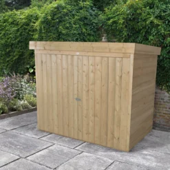 Forest Tongue & Groove 6.3x2.8 Pent Garden Storage 2000L -Hozelock Shop forest tongue groove 6 3x2 8 pent garden storage 2000l5013053163221 02i bq