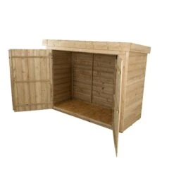 Forest Tongue & Groove 6.3x2.8 Pent Garden Storage 2000L -Hozelock Shop forest tongue groove 6 3x2 8 pent garden storage 2000l5013053163221 03c bq