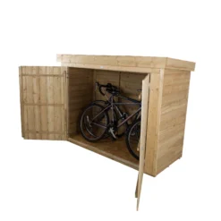 Forest Tongue & Groove 6.3x2.8 Pent Garden Storage 2000L -Hozelock Shop forest tongue groove 6 3x2 8 pent garden storage 2000l5013053163221 07c bq