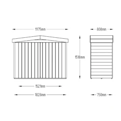Forest Tongue & Groove 6.5x2.6 Apex Garden Storage 2000L 27 Forest Tongue & Groove 6.5x2.6 Apex Garden Storage 2000L -Hozelock Shop forest tongue groove 6 5x2 6 apex garden storage 2000l5013053163245 01t bq