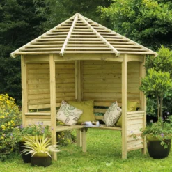 Forest Venetian Corner Arbour, (H)2500mm (W)2330mm (D)1610mm - Assembly Required 17 Forest Venetian Corner Arbour, (H)2500mm (W)2330mm (D)1610mm - Assembly Required -Hozelock Shop forest venetian corner arbour h 2500mm w 2330mm d 1610mm assembly required5013053139745 05i