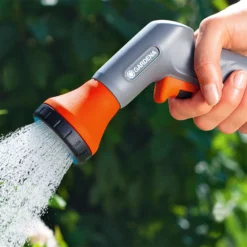 Gardena 1 Function Hose Spray Gun -Hozelock Shop gardena 1 function hose spray gun4066407001664 37c bq