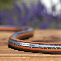 Gardena HighFLEX 18069 Black & Orange Hose Pipe (L)50m -Hozelock Shop gardena highflex 18069 black orange hose pipe l 50m4078500002080 02i bq