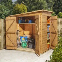 GoodHome Clapperton 6x4ft Pent Dip Treated Shiplap Shed With Floor 11 GoodHome Clapperton 6x4ft Pent Dip Treated Shiplap Shed With Floor -Hozelock Shop goodhome clapperton 6x4ft pent dip treated shiplap shed with floor5059340270135 07i