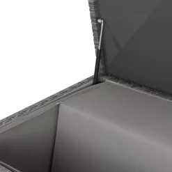 GoodHome Hamilton Steeple Grey Rattan Effect Storage Box (W) 180cm X (D) 65cm 19 GoodHome Hamilton Steeple Grey Rattan Effect Storage Box (W) 180cm X (D) 65cm -Hozelock Shop goodhome hamilton steeple grey rattan effect storage box w 180cm x d 65cm5059340677415 38c