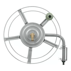 GoodHome Watering Wall-mounted Empty Hose Reel Without Wheels