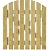 Grange Timber Domed Gate, (H)1.05m (W)0.9m