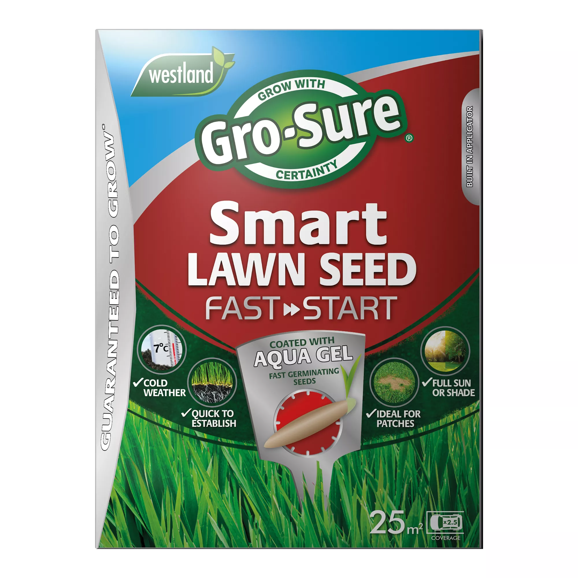 Gro-Sure Lawn Fertiliser 25m² 1kg 1 Gro-Sure Lawn Fertiliser 25m² 1kg