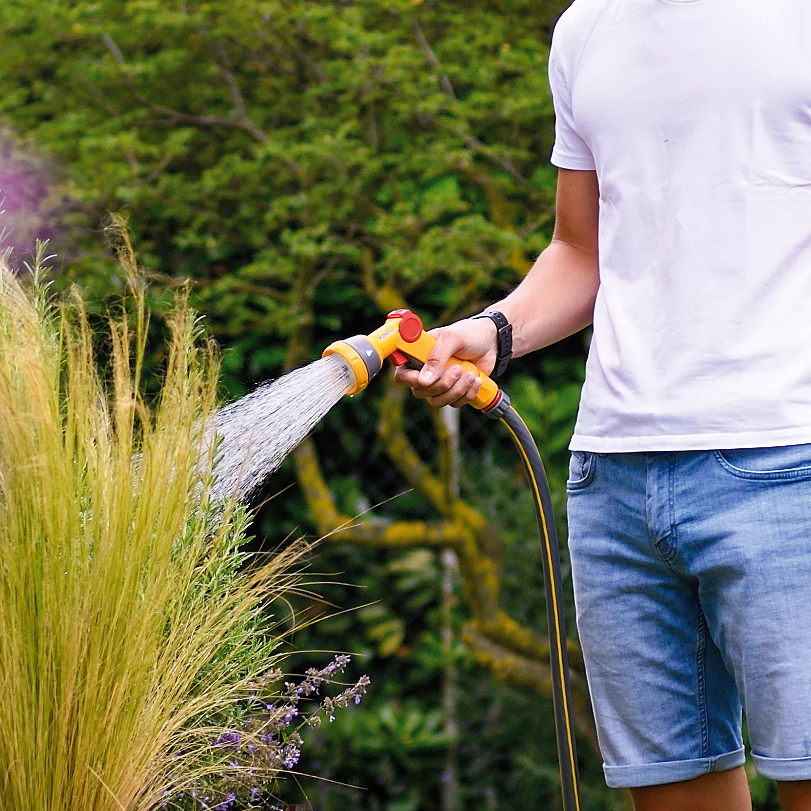 Hozelock 5 Function Hose Spray Gun 6 Hozelock 5 Function Hose Spray Gun - Image 6