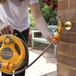 Hozelock Micro Hose Reel Set (L)10m -Hozelock Shop hozelock micro hose reel set l 10m5010646062466 02i bq