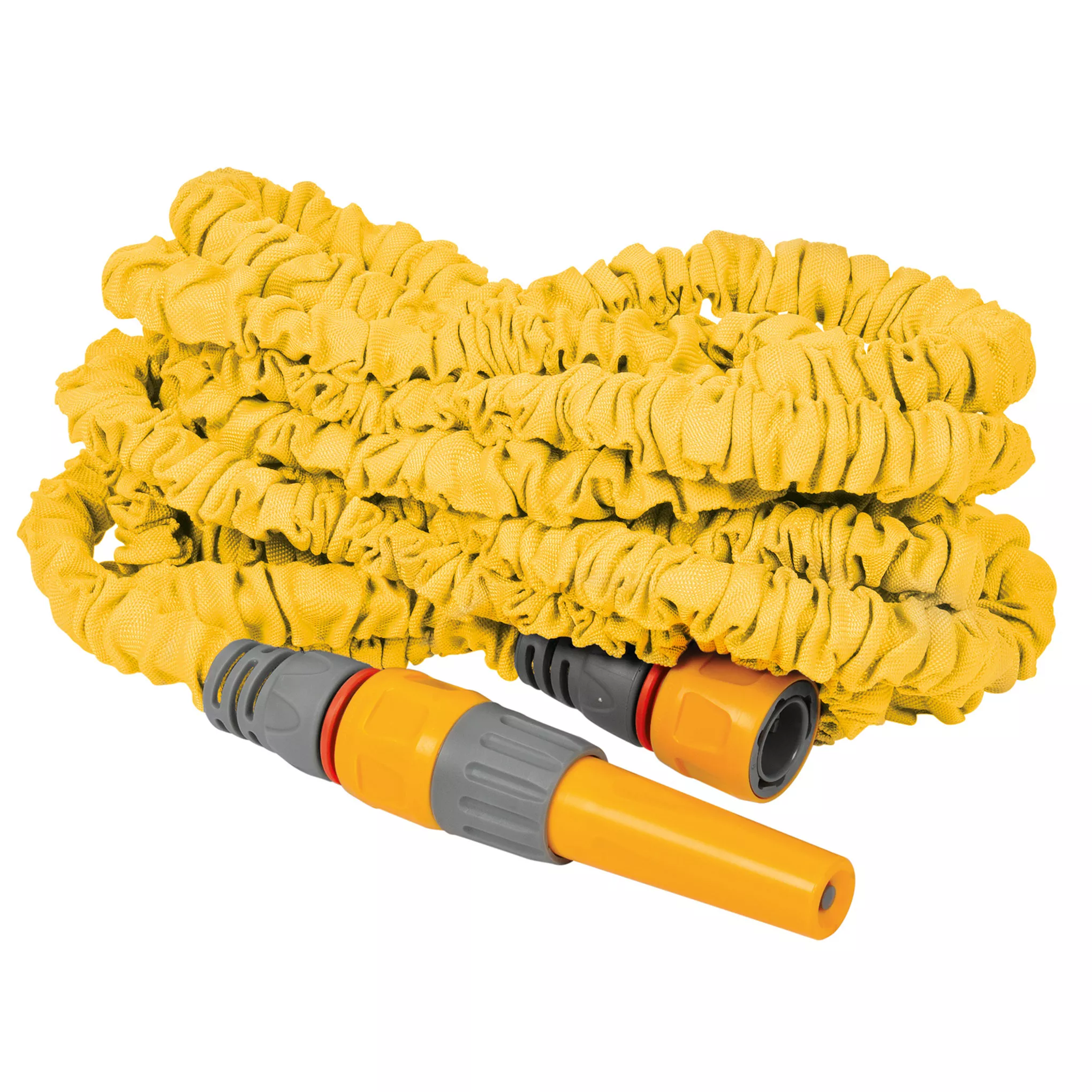 Hozelock Superhoze Flexible Yellow Expanding Hose Pipe (L)15m 1 Hozelock Superhoze Flexible Yellow Expanding Hose Pipe (L)15m