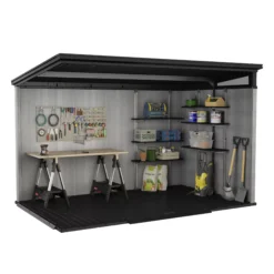 Keter Artisan 7x11 Ft Pent Tongue & Groove Grey Plastic Shed With Floor 19 Keter Artisan 7x11 Ft Pent Tongue & Groove Grey Plastic Shed With Floor -Hozelock Shop keter artisan 7x11 ft pent tongue groove grey plastic shed with floor7290112631121 04t bq