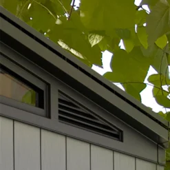 Keter Artisan 7x7 Ft Pent Tongue & Groove Grey Plastic Shed With Floor -Hozelock Shop keter artisan 7x7 ft pent tongue groove grey plastic shed with floor7290106933989 16i bq