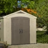 Keter Factor 8x6 Apex Beige Plastic Shed With Floor