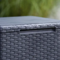 Keter Graphite 38.1L Small Plastic Storage Box & Lid -Hozelock Shop keter graphite 38 1l small plastic storage box lid8711245155517 36c