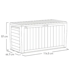 Keter Marvel Plus Grey Plastic 4x1 Garden Storage Box 270L 17 Keter Marvel Plus Grey Plastic 4x1 Garden Storage Box 270L -Hozelock Shop keter marvel plus grey plastic 4x1 garden storage box 270l7290112637802 01t
