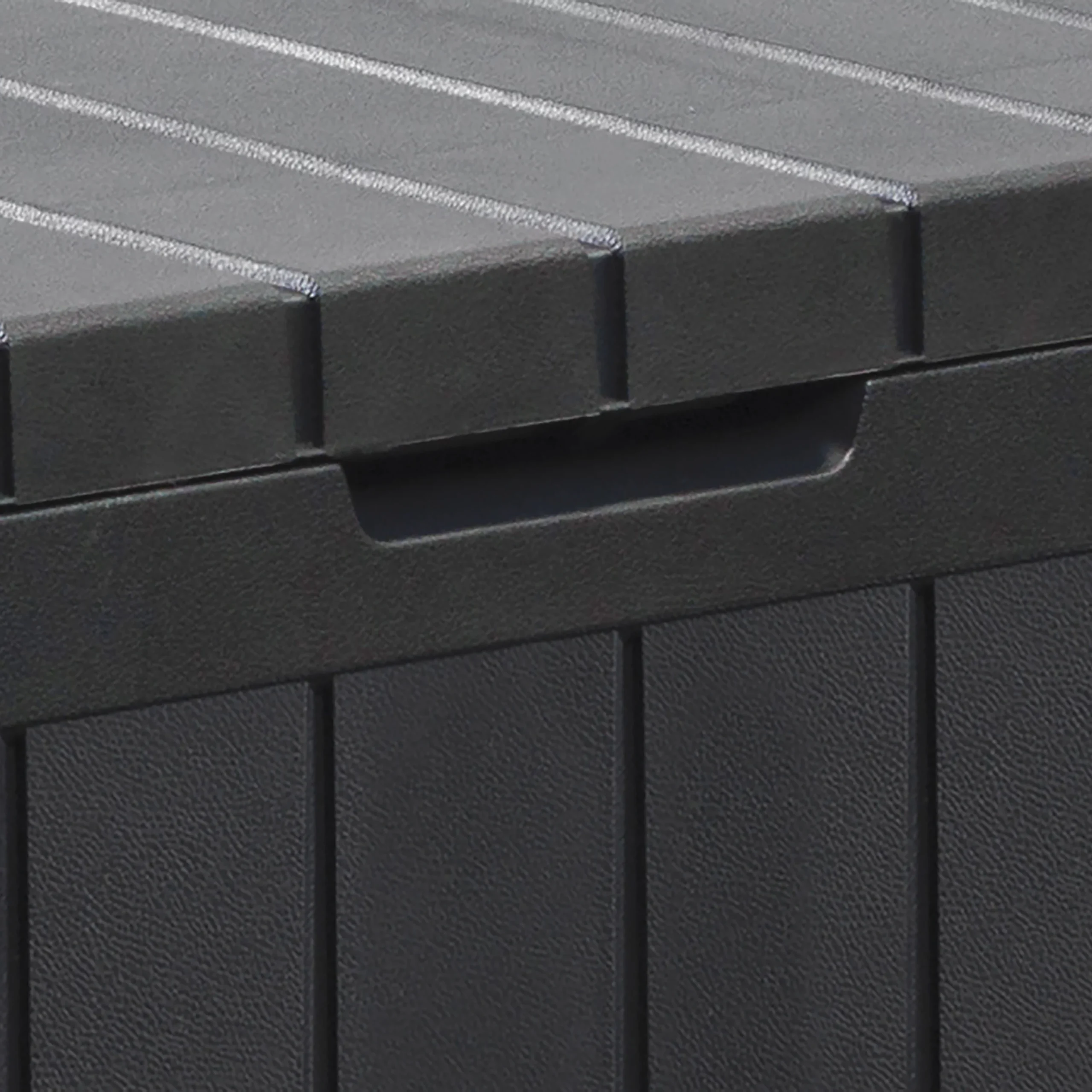 Keter Marvel Plus Grey Plastic 4x1 Garden Storage Box 270L 5 Keter Marvel Plus Grey Plastic 4x1 Garden Storage Box 270L - Image 5