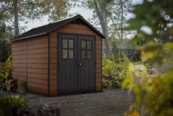 Keter Newton 7x11 Ft Apex Tongue & Groove Composite Shed With Floor -Hozelock Shop keter newton 7x11 ft apex tongue groove composite shed with floor7290112631688 01i bq