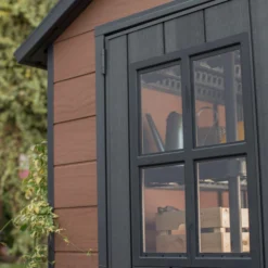 Keter Newton 7x11 Ft Apex Tongue & Groove Composite Shed With Floor -Hozelock Shop keter newton 7x11 ft apex tongue groove composite shed with floor7290112631688 03c bq