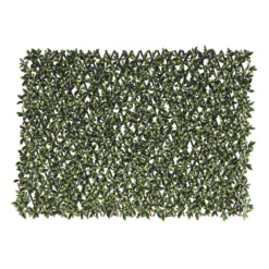 Klikstrom Extensible Fence With Bayberry Leaves Square Artificial Plant Wall, (H)1m (W)2m -Hozelock Shop klikstrom extensible fence with bayberry leaves square artificial plant wall h 1m w 2m5059340671970 37c
