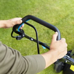 Mac Allister MLMP550SP46-M&S 140cc Petrol Rotary Lawnmower -Hozelock Shop mac allister mlmp550sp46 m s 140cc petrol rotary lawnmower5059340124506 06i