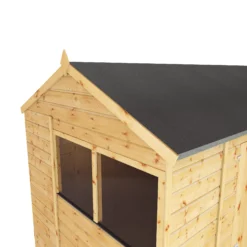 Mercia 10x6 Ft Reverse Apex Tongue & Groove Wooden 4 Windows Shed With Floor -Hozelock Shop mercia 10x6 ft reverse apex tongue groove wooden 4 windows shed with floor5029442006567 39c bq