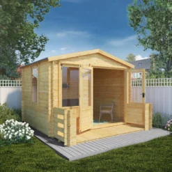 Mercia 11x12 Apex Tongue & Groove Cabin With Double Door 13 Mercia 11x12 Apex Tongue & Groove Cabin With Double Door -Hozelock Shop mercia 11x12 apex tongue groove cabin with double door5029442078687 02i bq