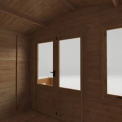 Mercia 11x12 Apex Tongue & Groove Cabin With Double Door 17 Mercia 11x12 Apex Tongue & Groove Cabin With Double Door -Hozelock Shop mercia 11x12 apex tongue groove cabin with double door5029442078687 39c bq